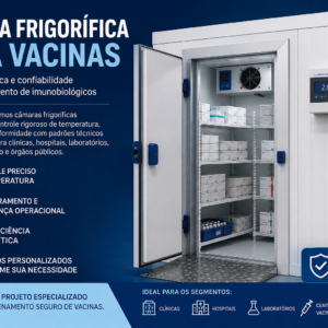 CÂMARA FRIGORÍFICA PARA VACINAS