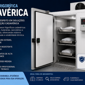 CÂMARA FRIGORÍFICA CADAVÉRICA