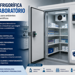 CÂMARA FRIGORÍFICA PARA LABORATÓRIOS