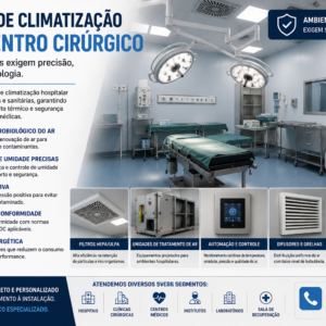 PROJETO DE CLIMATIZAÇÃO PARA CENTRO CIRÚRGICO