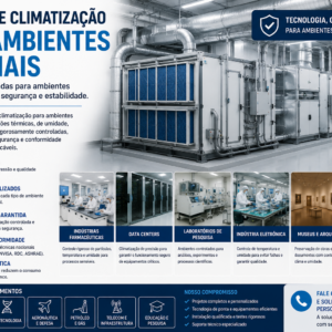 PROJETO DE CLIMATIZAÇÃO PARA AMBIENTES ESPECIAIS